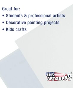 US Art Supply 8 X 10 inch Professional Artist Quality Acid Free Canvas Panel Boards for Painting Value Pack of 12 (1 Full Case of 12 Single Canvas Board Panels) 8" x 10" 37 811dG7yVOhL