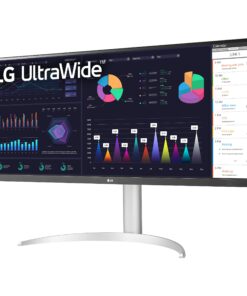 Alternative view of LG 34WQ650-W 34 Inch 21:9 UltraWide Full HD (2560 x 1080) 100Hz IPS Monitor, 100Hz Refresh Rate with RGB 99% Color Gamut, VESA DisplayHDR 400, USB Type-C, AMD FreeSync, Tilt/Height Adjustable Stand 34-inch 100 Hz
