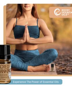 Rocky Mountain Oils Sacred Frankincense Essential Oil - 100% Pure Aromatherapy Essential Oils for Diffusers, Topical Massage Oil for Massage Therapy and Skin Care, and Household - 5ml 9 811fC64LvfL