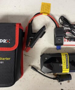 GREPRO Car Jump Starter, 3000A Peak Car Battery Jump Starter Battery Pack (10L Gas & 8.0L Diesel Engines), 12V Battery Booster, Jump Box with Jumper Cables, Car Battery Jumper with LED Light 18 811fDEpGQfL