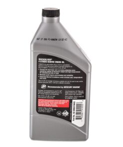 Quicksilver 25W-40 Marine Engine Oil Synthetic blend Quart 10 811gROE7pGL