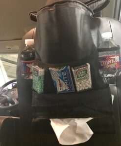 KAFEEK Car Seat Organizer/Auto Seat Back Organizer/Multi-Pocket Travel Insulated Drinks Holder Cooler/Storage Bag Cool Wrap Bottle Bag with Mesh Pockets(Heat-Preservation) 1-Pack 24 811hUR28PbL