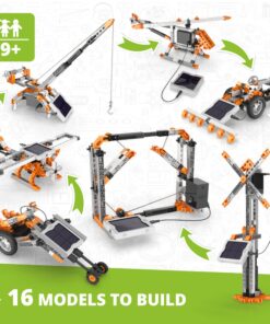 Alternative view of Engino S.T.E.M. Solar Power Building Model Kit