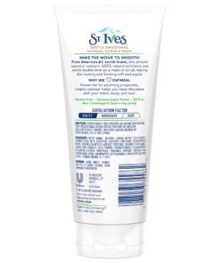 St. Ives Gentle Smoothing Face Scrub and Mask Oatmeal, ONE , 6 oz 6 Ounce (Pack of 1) 28 811jFdULETL