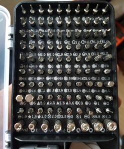 Alternative view of Precision Screwdriver Set Magnetic, Professional 110 in 1 Screw Driver Tools Sets with Case, PC Repair Tool Kit for Mobile Phone/Tablet/Computer/Watch/Camera/Eyeglasses/Other Electronic Devices Black