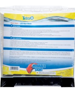 Alternative view of Tetra LED Half Moon aquarium Kit 1.1 Gallons, Ideal For Bettas, Black, 4.6 x 9.1 x 9.9 Inches (29049)