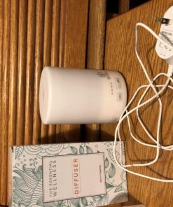 Essential Oil Diffuser Humidifier (300 ml) BPA Free Air Diffusers for Essential Oils - Light Therapy & Aromatherapy Diffuser Air Humidifier - Auto Shut Off with 4 Timer Settings & 7 Mood Color Lights 46 811khvEDD7L 1