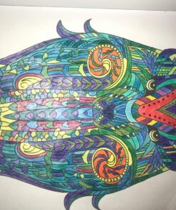 Adult Coloring Book: Stress Relieving Animal Designs 64 811mFIT2qKL