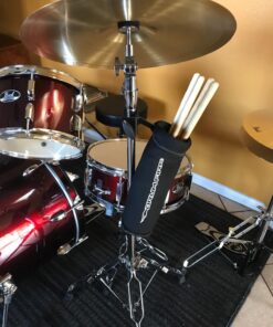 On-Stage DA100 Clamp-On Drum Stick Holder,Black Black 25 811mvdNXL6L