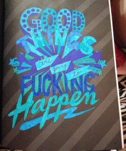 Make Life Your Bitch: Motivational adult coloring book. Turn your stress into success! (Midnight Edition) 83 811n90J00 L