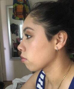 Silicone Eyelash Curler with Refill Pads & Satin Pouch Designed for No Pinching or Pulling and Perfect for Those with Straight Flat Lashes Wanting Dramatic Long Lasting Seamless Curls 41 811nLhUcwL