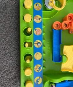 TOMY Games Screwball Scramble Marble Run Game for Kids - Timed Marble Maze Kids Games - Cooperative Board Games for Family Game Night - 1-4 Players - Ages 5 Years and Up Multicolored 40 811oo7RdsQL
