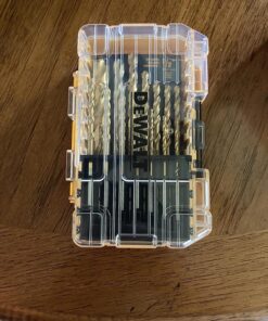 DEWALT Titanium Nitride Coated Drill Bit Set, Pilot Point, 21-Piece (DW1361) 21-Piece Drill Bit Set 37 811pVeoIpfL