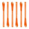 Cartman 6 Pack 1"x18" Soft Loop Motorcycle Tie Down Straps 3600lbs Load Capacity Tie-Down Loops for Secure Trailering of Bikes, ATV, Lawn Equipment, Orange 6pk Orange 7 811qDncuEXL