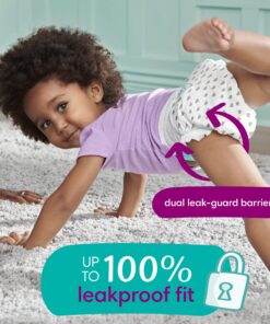 Pampers Cruisers Diapers - Size 5, 128 Count, Disposable Active Baby Diapers with Custom Stretch 15 811qt7456cL