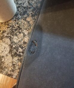 Glorious Large Extended White Gaming Mouse Pad/Mat - Long Cloth Mousepad, Stitched Edges | 36x11 (GW-E) 33 811rsuYTLL