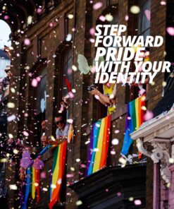 Anley EverStrong Series Rainbow Flag Gay Pride Flag 3x5 Ft Heavy Duty Nylon for LGBT Parade Month Pride Day LGBTQ Community - Sewn Stripes and 2 Rows of Lock Stitching and Brass Grommets Rainbow Premium Nylon 11 811t0fSL9TL