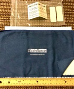 Polishing Cloth for Silver, Gold, Brass & Most Other Metals, 11x14 Largest Size 35 811t7DrhR1L