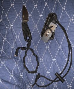 620 LB SurvivorCord Hank, Paracord 550 Type III, Military Grade, Heavy Duty Paracord with 3 Survival Strands, Cordage for Camping, with Survival Firestarter. Black (100 Ft) 100 Feet 43 811tou8oZL