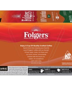 Folgers 100% Colombian Decaf Medium Roast Coffee, 72 Keurig K-Cup Pods 7 811upLDYML
