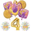 Tangled Rapunzel Princess 4th BIRTHDAY PARTY Balloon decorations supplies 4 811woiyEvvL