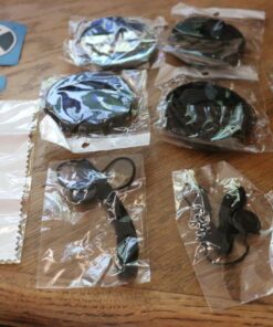 58mm Lens Cap Bundle - 4 Snap-on Lens Caps for DSLR Cameras - 4 Lens Cap Keepers - Microfiber Cleaning Cloth Included - Compatible Nikon, Canon, Sony Cameras (58mm) 58mm 61 811xj2RSyL