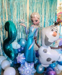 Frozen's Elsa The Snow Queen Airwalker Birthday Balloons Decoration - 57" Inches 26 811yk3ZCJNL