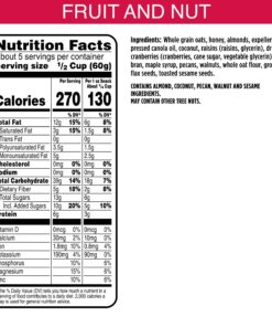 Alternative view of Bear Naked Granola Cereal, Breakfast Snacks, Fruit and Nut (6 Bags)