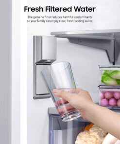 SAMSUNG Genuine Filters for Refrigerator Water and Ice, Carbon Block Filtration for Clean, Clear Drinking Water, DA29-00003G, 2 Pack 13 812 gUPB L