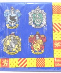 Harry Potter Hogwarts House Crests Party Napkins Cocktail Cake Beverage