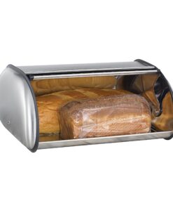 Polder Deluxe Bread Bin, 17 Inch, Stainless Steel 19 8121cB3bmlS