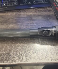 Streamlight 75458 Stinger DS LED HL 800-Lumen Rechargeable Dual Switch Flashlight with 120-Volt AC/12-Volt DC Smart Charge Piggyback Charger (NiMH), Black 120V AC/12V DC – 1 Piggyback Charger (NiMH) 45 8121cGZTkL