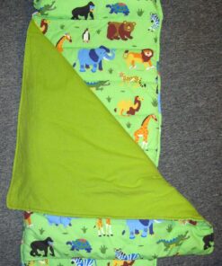 Wildkin Original Nap Mat with Reusable Pillow for Boys & Girls, Perfect for Elementary Daycare Sleepovers, Features Hook & Loop Fastener, Cotton Blend Materials Nap Mat for Kids (Wild Animals) Wild Animals 24 81220xHkl9L