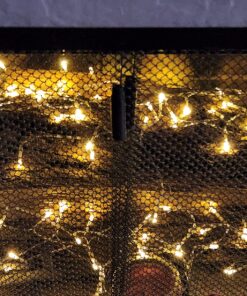 echosari String Lights Battery Powered, 33Ft 100 LED Warm White Outdoor Fairy String Lights with Remote Dimmable Timer 8 Modes for Wedding Party Garden Decoration 1 Pack 32 8123KnlPjPL