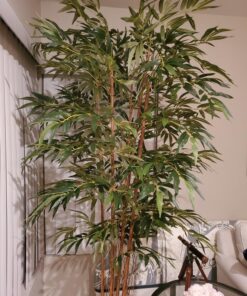 Nearly Natural 7ft. Big Bamboo Artificial Tree 84 in 40 8123Wj7EnnL