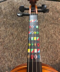 Fretless Finger Guides 4/4 Beginner Violin Finger Guide Helps You Learn to Play Violin Songs and Scales Quickly. No Glue or Adhesive 45 8124vfPLgWL