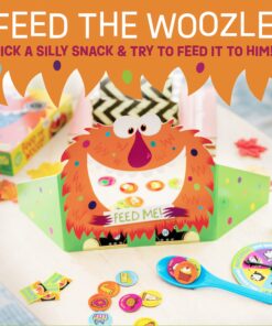Alternative view of Peaceable Kingdom Feed The Woozle Cooperative Game for 2 to 5 Kids Ages 3+ - Learn Social Skills While Completing Physical Challenges