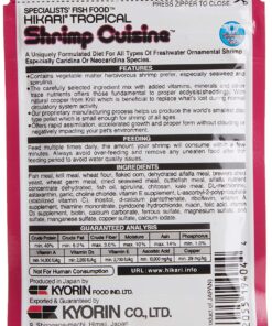 Alternative view of Hikari Tropical Shrimp Cuisine Fish Food, 0.35 oz (10g) 0.35 Ounce (Pack of 1)