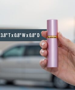SABRE Lipstick Pepper Spray, Protect Against Multiple Threats with 12 Bursts, UV Marking Dye, The Most Discreet Pepper Spray Design, Pink 31 8128P4EB5dL