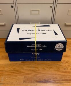 Hammermill Printer Paper, 20 Lb Copy Paper, 8.5 x 11 - 8 Ream (4,000 Sheets) - 92 Bright, Made in the USA 8 Ream | 4000 Sheets Letter (8.5x11) 43 812A woLkjL