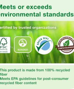 Tork Paper Hand Towel Roll White H21, Universal, 100% Recycled Fiber, 6 Rolls x 1000 ft, RB10002 6 Count (Pack of 1) 18 812AB1q4 GL 2