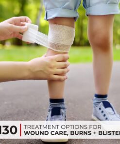 First Aid Kit – 291 Pieces of First Aid Supplies | Hospital Grade Medical Supplies for Emergency and Survival Situations | Ideal for Car, Trucks, Camping, Hiking, Travel, Office, Sports, Pets, Hunting, Home 291 Piece - Bag 36 812AyzTNHJL