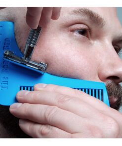 The Beard Bro- 7 Tools in 1 Professional Beard Shaping Tool For Perfect Lines and Symmetry- THE FIRST & ORIGINAL 14 812BZA30pBL
