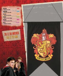 Alternative view of Harry Potter Rare Gryffindor Banner Flag
