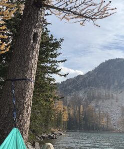 Foxelli Hammock Straps XL – Camping Hammock Tree Straps Set (2 Straps & Carrying Bag), 20 ft Long Combined, 40+2 Loops, 2000 LBS No-Stretch Heavy Duty Hammock Suspension System Kit 30 812EVO0bBIL