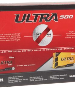 Alternative view of Wilson Ultra 500 Straight Golf Ball (15-Pack), White