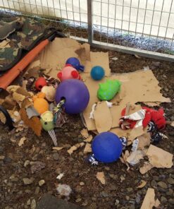 KONG - Extreme Ball - Durable Rubber Dog Toy for Power Chewers, Black - for Medium/Large Dogs 38 812GubQr fL