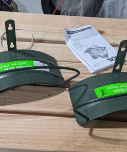 Yard Butler IHCWM-1 Wall Mount Deluxe Hose Hanger, 5/8", Weathered Verdigris Finish Classic 44 812H3eWABcL