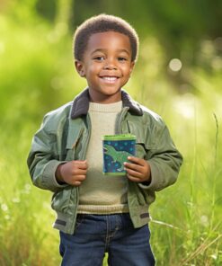 Stephen Joseph, Kids Unisex Wallet, Toddler Wallet for Boys and Girls with Applique Designs, Screen Printed Wallet with Zippered Coin Pocket, Shark 18 812HNtpsKIL