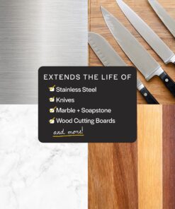 Thirteen Chefs Mineral Oil - 12oz Food Grade Conditioner for Wood Cutting Board, Countertop & Butcher Block, Lubricant for Knife or Meat Grinder - Safe USP Finish on Marble, Soapstone 12 Fl Oz 36 812JCcihSWL 1